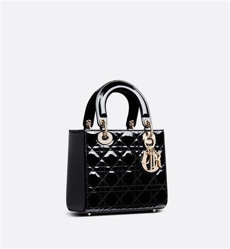 lady dior nera piccola|lady dior borsa.